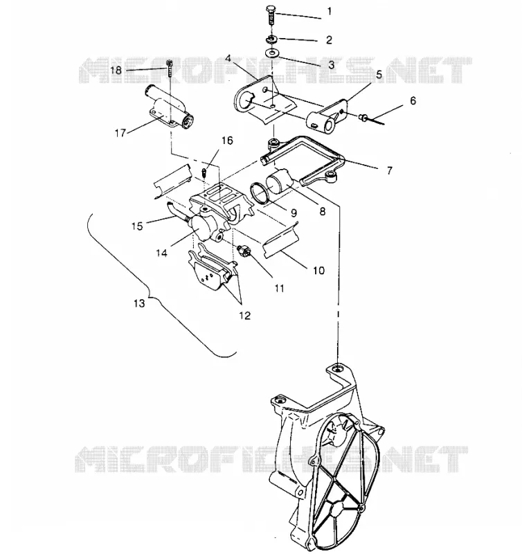 FRENO RXL 0966768 (4932033203B005)