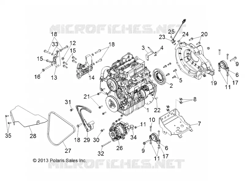 MOTOR, MOUNTING
