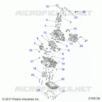 ENGINE, CRANKCASE AND CIGUEÑAL