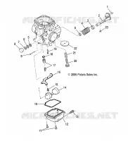 MOTOR, CARBURADOR, LOWER