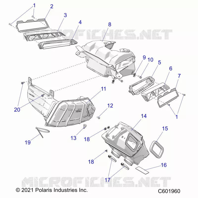 ENGINE, TOMA DE AIRE SYSTEM