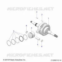 ENGINE, CIGUEÑAL AND PISTON