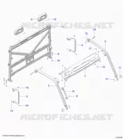 CHASSIS, CAB BASTIDOR