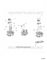 ENGINE, CULATA, CAMS AND VALVES
