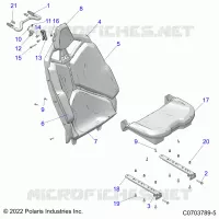 ASIENTO ASM.,REAR