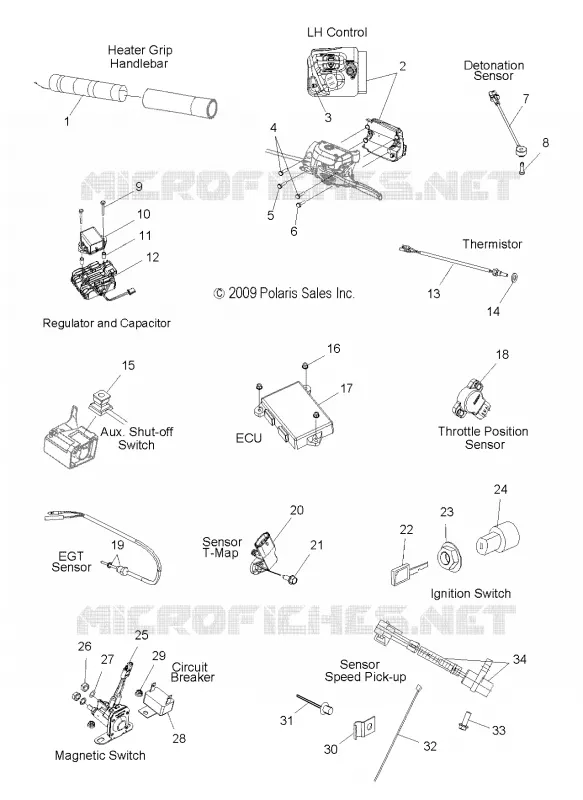 INTERRUPTORES, SENSORES and COMPONENTS