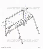CHASSIS, CAB BASTIDOR AREA, AND BRAKE EDGE COVER