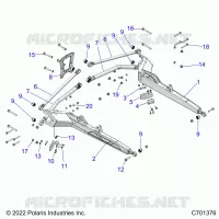 SUSPENSION TRASERA CONTROL ARMS
