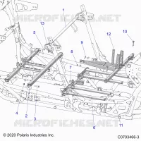 CHASSIS, SEAT AND CENTER MONTAJE DE LA CONSOLA