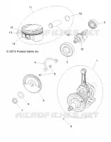 MOTOR, CIGUEÑAL, PISTÓN AND BALANCE SHAFT