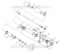 SISTEMA DE MANEJO HURRICANE B974473 and Intl. HURRICANE I974473 (4941044104B003)