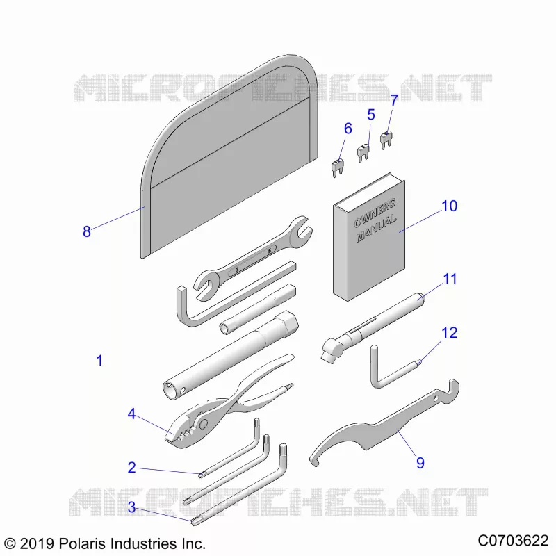REFERENCE, EL MANUAL DEL PROPIETARIO AND TOOL KIT