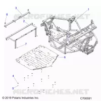 CHASSIS, MAIN BASTIDOR