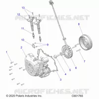 ELECTRICA, IGNITION SYSTEM, W/STATOR COVER