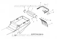CHASIS REAR PARACHOQUES, HITCH AND SNOW FLAP