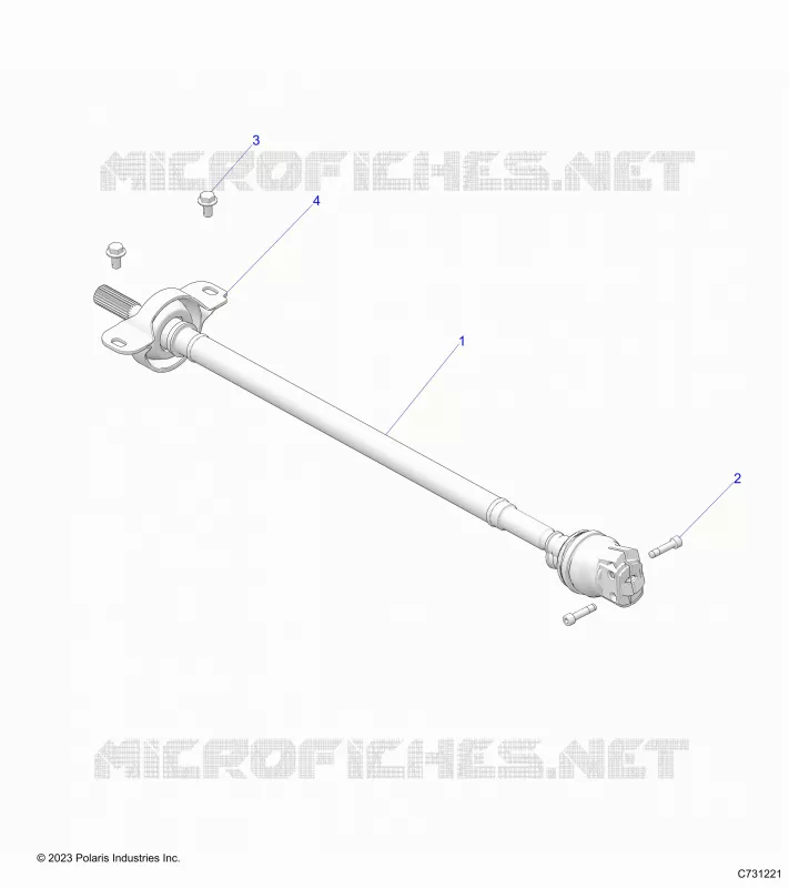 TREN, FRONT PROP SHAFT