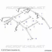 CHASSIS, CAB BASTIDOR