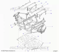 CHASSIS, MAIN FRAME AND ESQUÃD PLATES