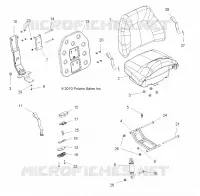PASSENGER ASIENTO BOTTOM and ASIENTO BACK