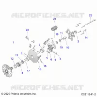 TREN, PRIMARY CLUTCH