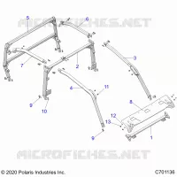 CHASSIS, CAB BASTIDOR