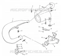 SISTEMA DE ESCAPE 700 RMK 0970966, 700 SKS 0970566 and EUROPEAN 700 SKS E97056 (4938573857C004)