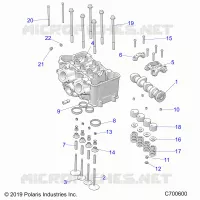 CILINDRO HEAD AND VALVES