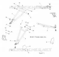 SUSPENSIÓN DELANTERA CONTROL ARMS