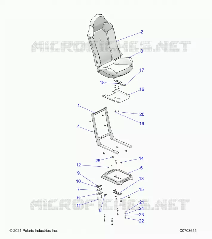 ASIENTO ASM. AND SLIDER
