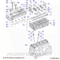 ENGINE, HEAD ASM AND VÃLVULAS