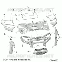 CAPUCHA AND FRONT FACIA
