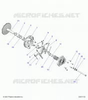 TREN, PRIMARY CLUTCH