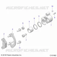 BRAKES, PINZA TRASERA