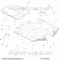 CHASSIS, ESQUÃD PLATES