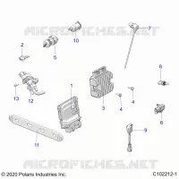 ELECTRICA, SWITCHES, SENSORS, ECU AND CONTROL MODULES