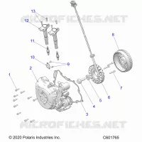 ELECTRICA, IGNITION SYSTEM, W/STATOR COVER