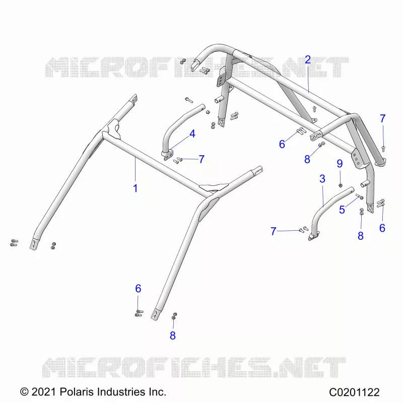 CHASSIS, CAB BASTIDOR