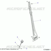 ASIENTO BELT MOUNTING