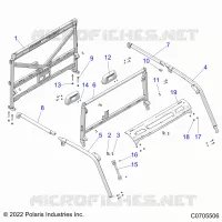 CHASSIS, CAB BASTIDOR