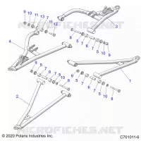 SUSPENSIÃ“N DELANTERA CONTROL ARMS