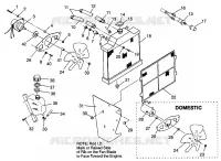 SISTEMA DE REFRIGERACIÓN Magnum 6X6 W968744 and Swedish Magnum 6X6 S968744 (4936073607A011)