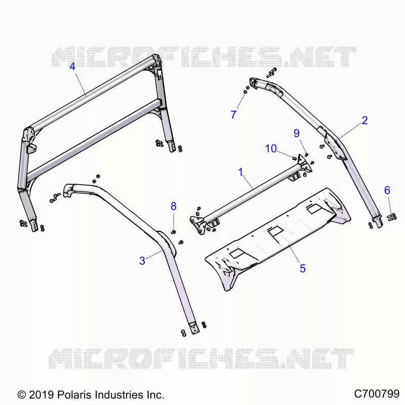 CHASSIS, CAB BASTIDOR