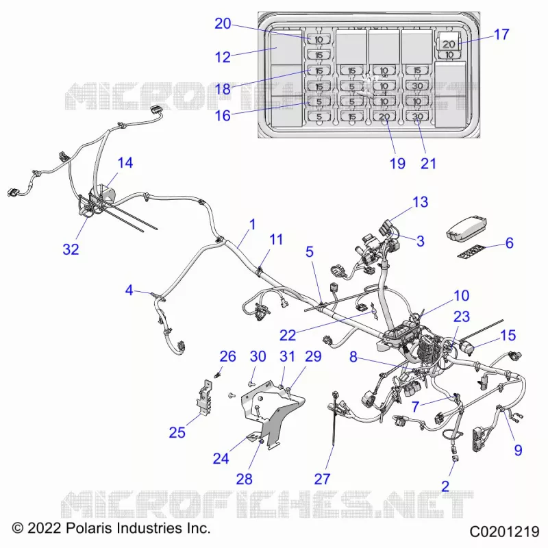 ELECTRICA, MAIN WIRE HARNESS