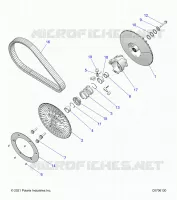 TREN, SECONDARY CLUTCH