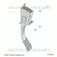 ENGINE, PEDAL DEL ACELERADOR