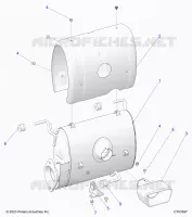 ENGINE, SISTEMA DE ESCAPE, SILENCER AND RELATED