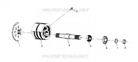 CONJUNTO DE TENSION DELANTERA Sportsman 4x4 W948040 (4926842684B002)