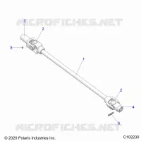 TREN, FRONT PROP SHAFT