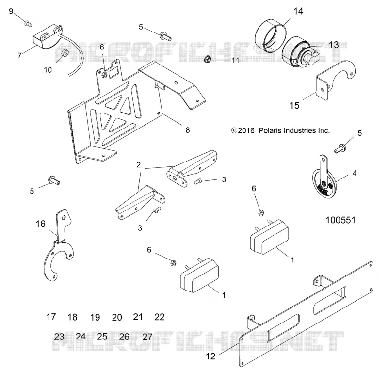 ELECTRICA, TURN SIGNALS, HORN AND LICENSE PLATE LIGHT
