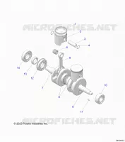 ENGINE, PISTON AND CIGUEÑAL